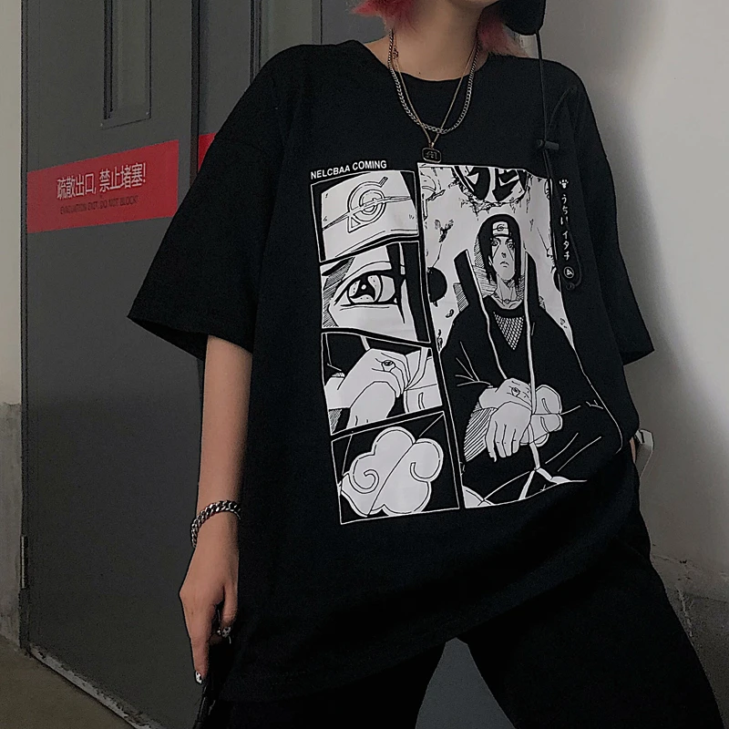 anime printed t shirts