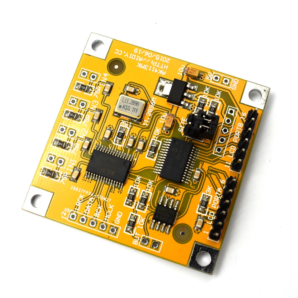 Lusya-AK4113-Digital-Receiver-Board-SPDIF-to-I2S-Converter-Softwear-Control-LCD-5V-DC-F4-014 (2)
