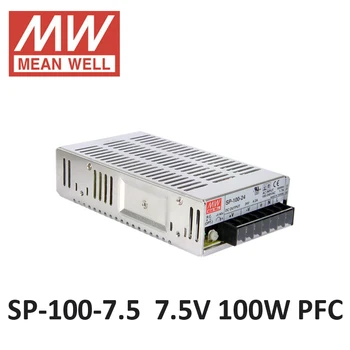 

MEAN WELL SP-100-7.5 Switching Power Supply 7.5V 13.5A 100W PFC function 85-264VAC input LED power supply driver DC 13.5A 7.5V