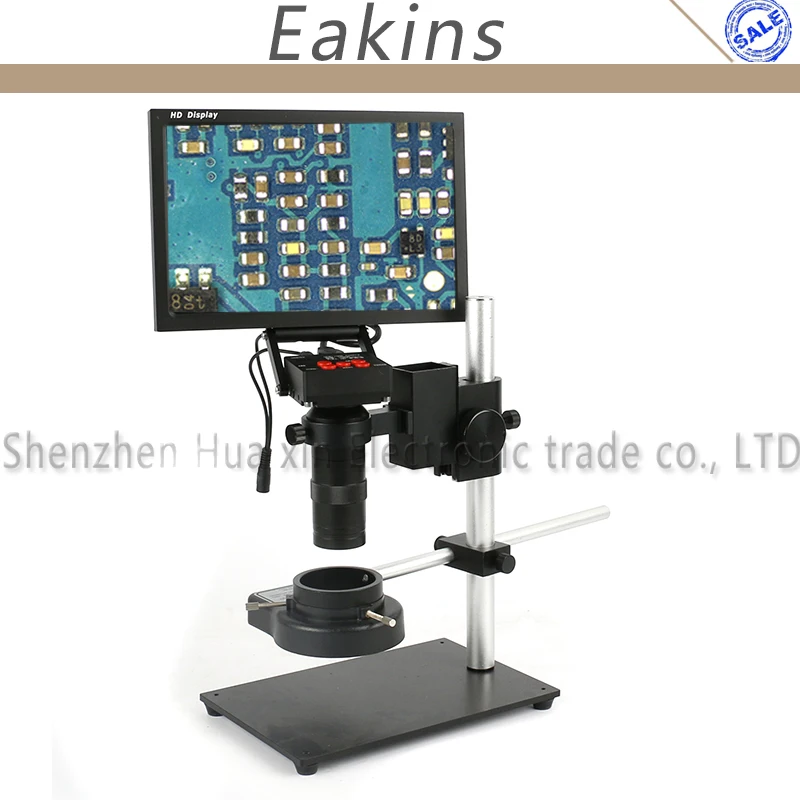 16MP 1080P HDMI Video Industrial Microscope Camera TF Card Video