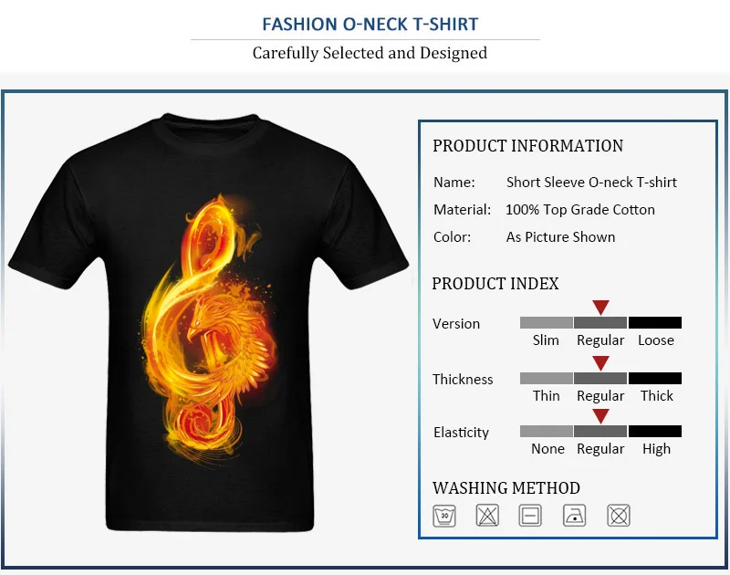 Music Reborn T Shirt for Men Casual Summer Fall Tops & Tees Short Sleeve Cheap Customized Tee Shirt Crew Neck All Cotton Music Reborn