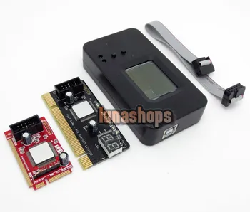 

LN003171 ST8679 laptop Mini PCI-E+desktop PC PCI diagnostic test tester debug card+LPC