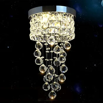 

Modern LED Crystal Chandelier Light Lamp Lustre Chandeliers Lighting Hanging Pendant Ceiling Fixtures Luminaire For Living Room