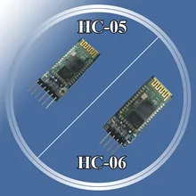 HC-05 HC05 беспроводной модуль для Arduino Серийный 6 Pin Bluetooth/HC-06 4 Pin радиочастотный приемник приемопередатчик модуль RS232 главный раб