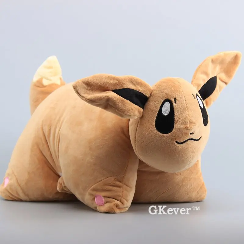 High Quality Pikachu Eevee Soft Stuffed Pillow Dolls Cute Eevee Cushion