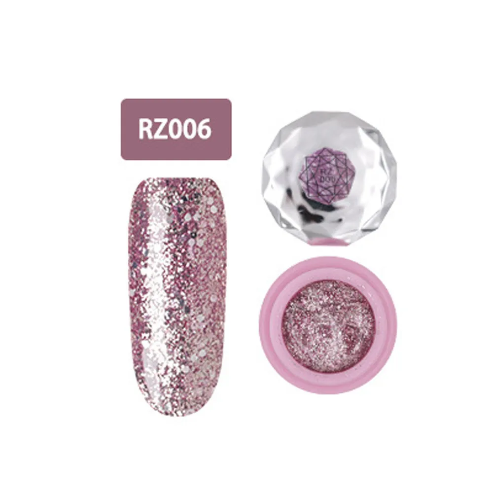 Che Gel Ультрафиолетовый гель для ногтей лак био-Гели Soak Off Nail Art финишное покрытие розовым алмазом Цвет гель для художественного оформления ногтей, аксессуары