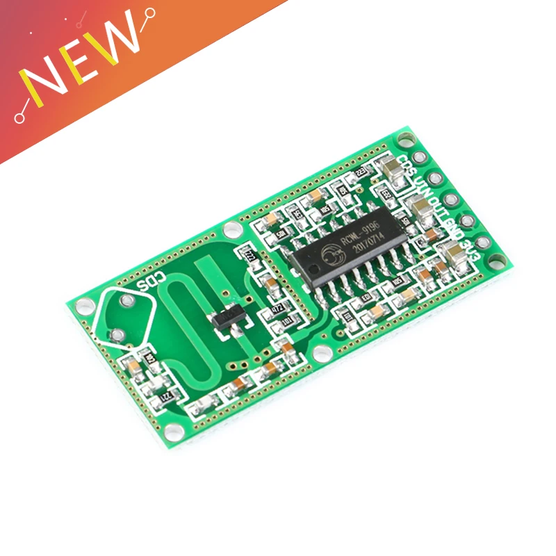 

Human Body Induction Switch Module RCWL-0516 Microwave Radar Inductive Switch Module Intelligent Sensing Detector