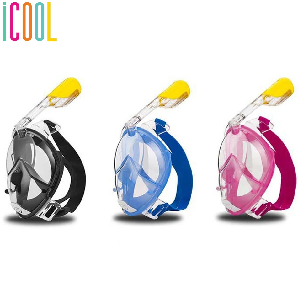 

Mask for Swimming Underwater Children Diving Mask Full Face Spearfishing Snorkeling Mask Medical Silicone Scuba Mask