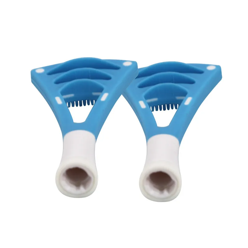 Очиститель языка мягкий чистый уход за зубами и деснами держать зубная щетка для гигиены полости рта вспомогательные инструменты Seago
