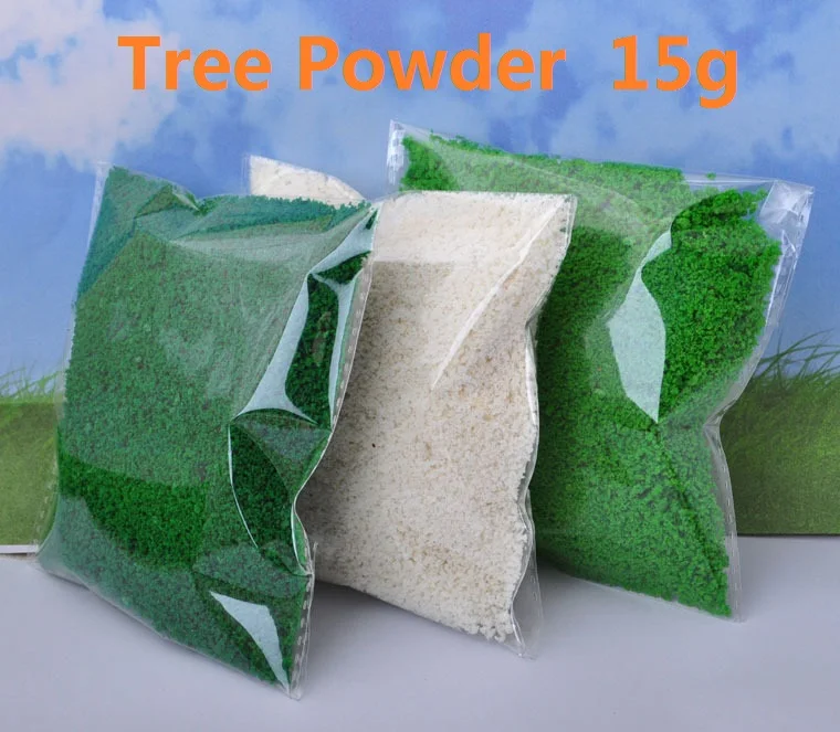 

(Order 2 lots -25%)15gArtificial Tree Powder Sand Table Model Building Decor Micro Landscape Decoration Home Garden DIY Material