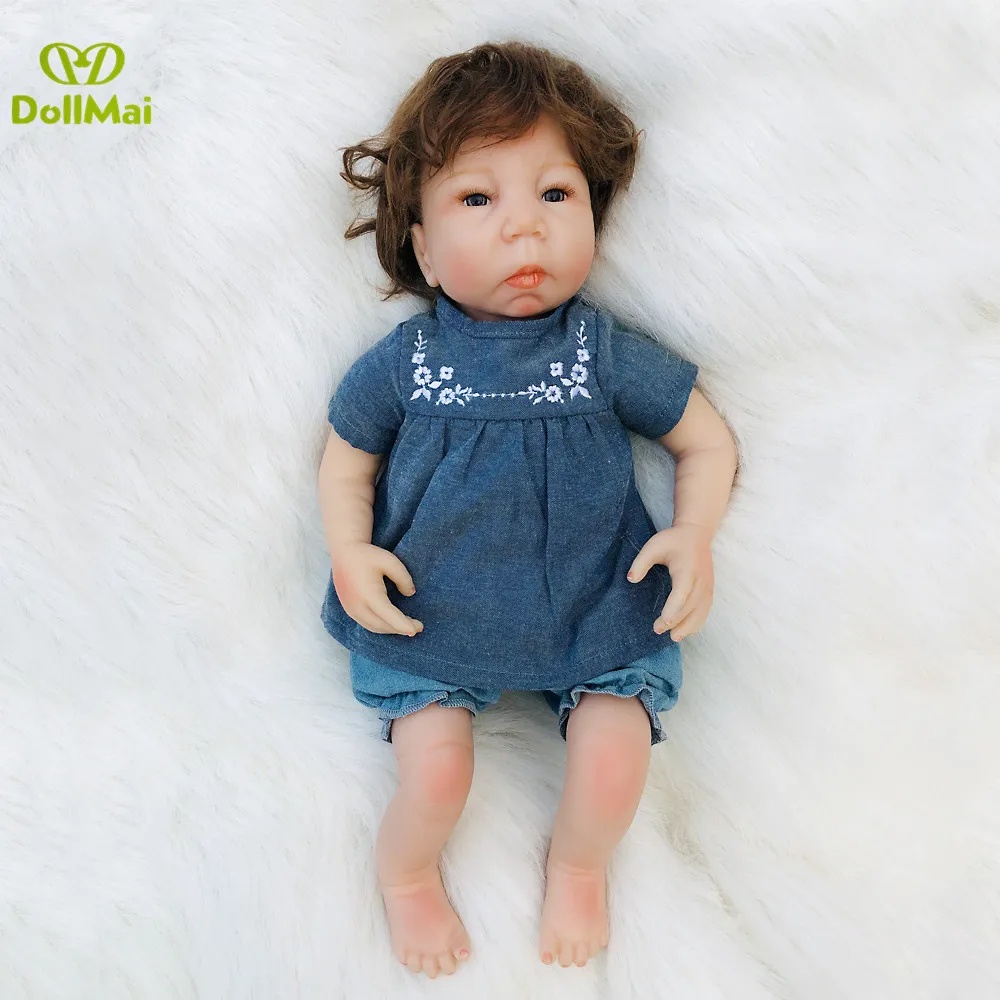 Кукла реборн Bebe l.o.l Мягкая силиконовая виниловая младенец игрушка для детей