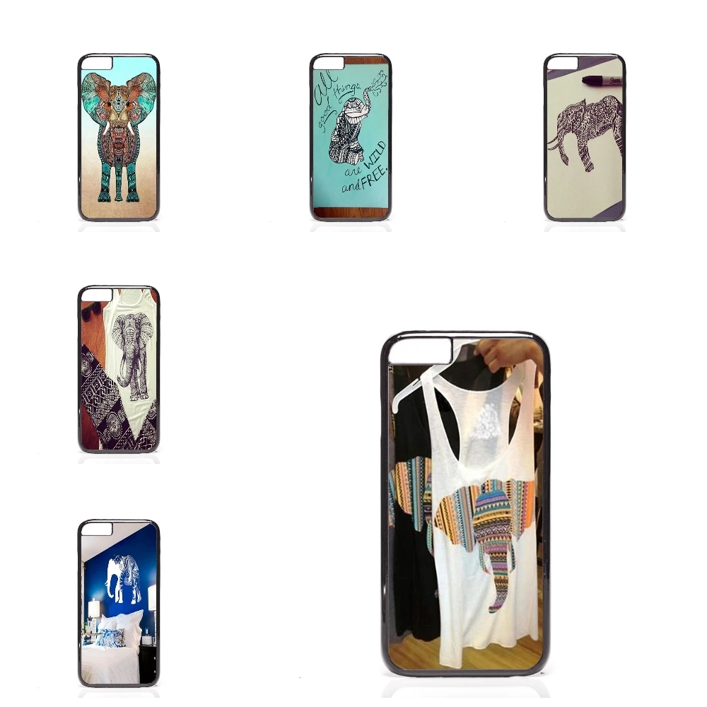 Для Huawei P6 P7 P8 mini Honor 3C 4C 6 7 Mate 8 P9 Плюс Lite G6 G7 G8 4X 5X племенной слон aztec Mobile Case |