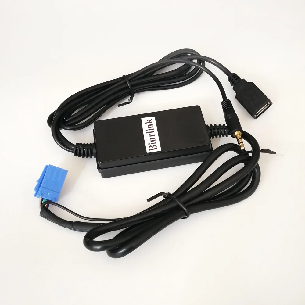  Biurlink 2018 nuevo USB AUX Mp3 Cable adaptador de entrada para VW Audi A2 A4 A6 S6 A8 TT S4 S8