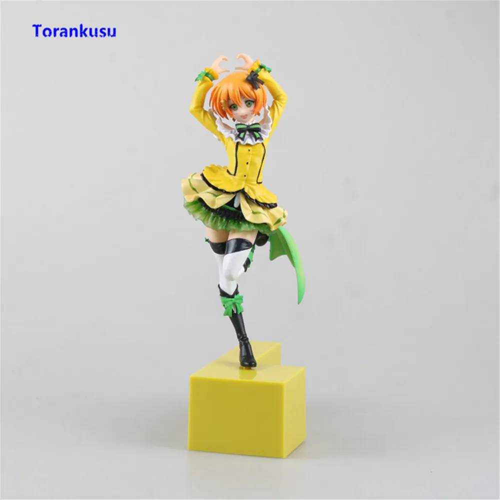 

Love Live! Rin Hoshizora Action Toy Figures PVC Figuras Anime Figure Girl Gift Children Doll Brinquedos Figurals Figma Model XP