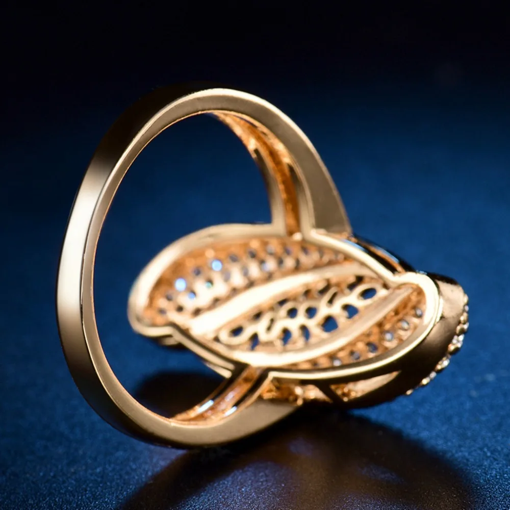 XIAGAO, винтажное, увеличенное кольцо для большого пальца, женское, 50 шт., стразы, кольца для женщин, золотого цвета, свадебные ювелирные изделия, Anel ZR577