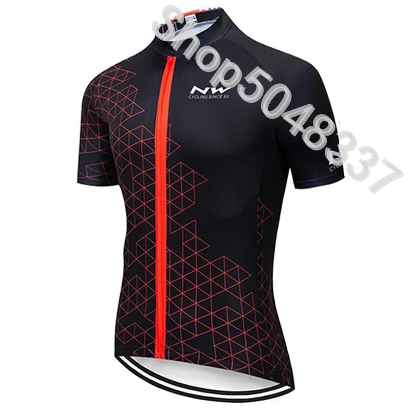 Лето короткий рукав Mtb велосипед Велоспорт Джерси NW Ropa Ciclismo велосипедная одежда мужская рубашка Hombre Maillot