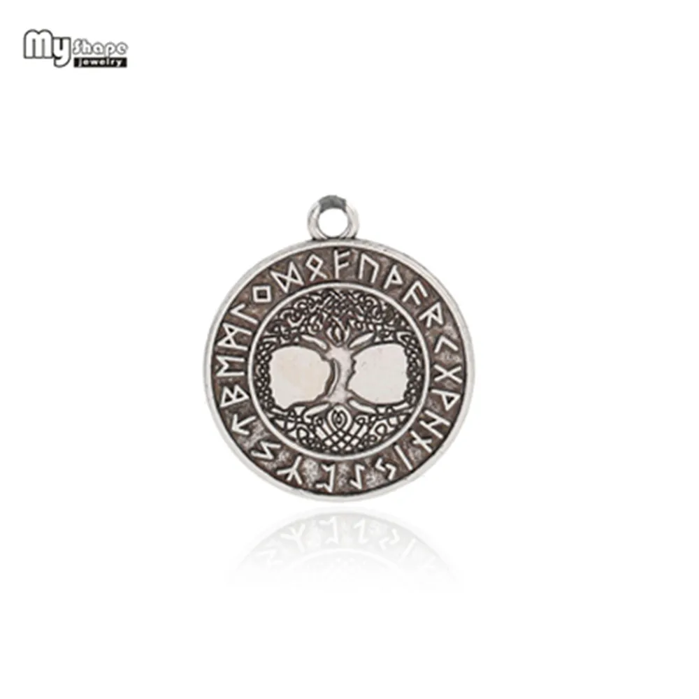 

My Shape Cabala Life of Tree Charm Bracelet Seal of Solomon Talisman Egypt Ethnic Pendant DIY Jewelry Accessories 5pcs