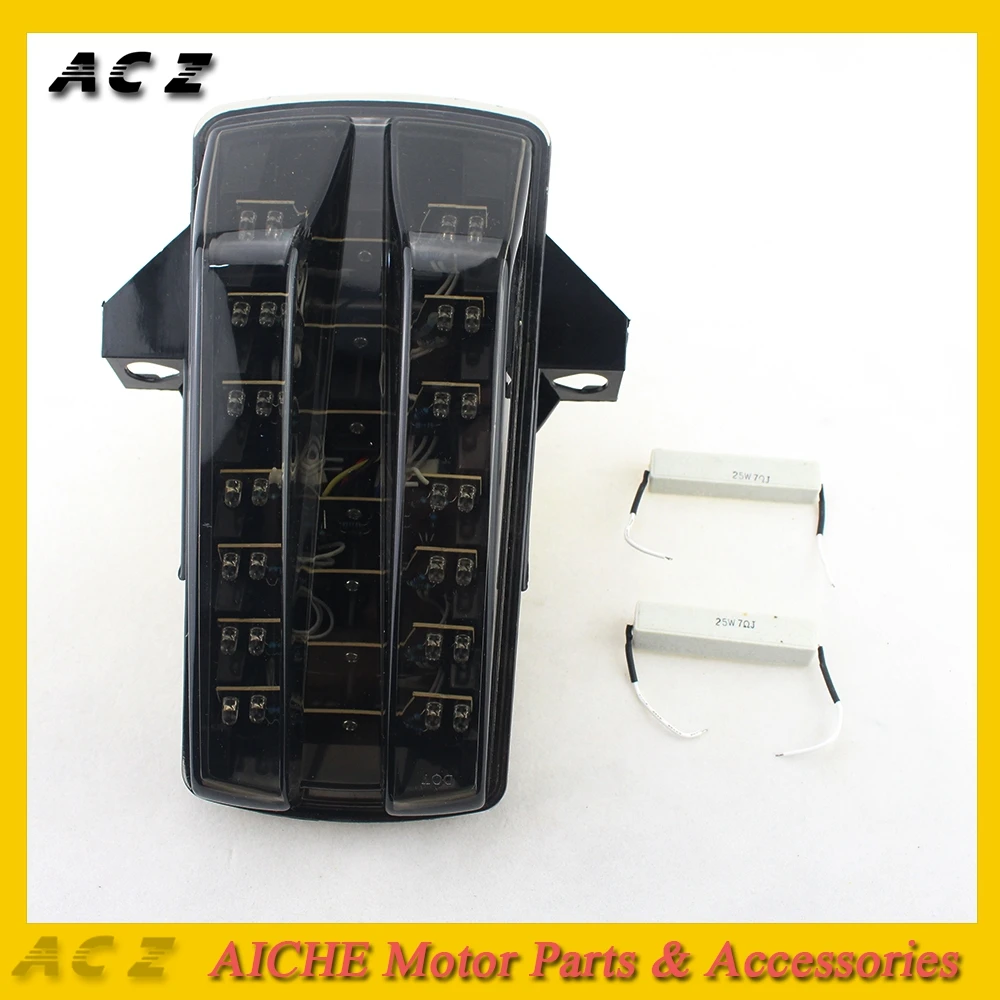 

ACZ Motorcycle Rear LED Brake Light Taillight Turn Signal Light Integrated Lamp For Suzuki SV650 2003-2008 SV1000 2003-2007