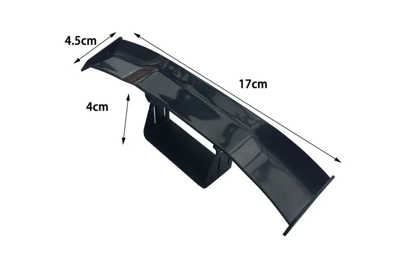 RASTP-Univeral Автомобильный задний спойлер мини спойлер хвост крыло маленькая модель ABS пластик Хвост Украшение RS-LKT018