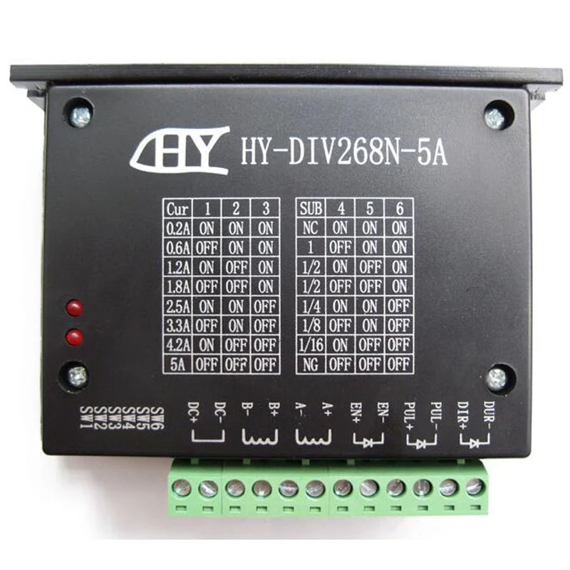 10pcs/lot New CNC TB6600 HY-DIV268N-5A Driver Two Phase Hybrid Single Axis Stepper Motor Driver Controller цена 10pcs/lot New CNC TB6600 HY-DIV268N-5A Driver Two Phase Hybrid Single Axis Stepper Motor Driver Controller цены онлайн