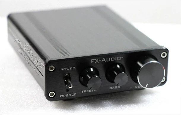 2019 FX-Audio FX-502E Hifi 2.0 Computer Desk Full Digital Audio Amplifier Power Output 68W*2 Bass T