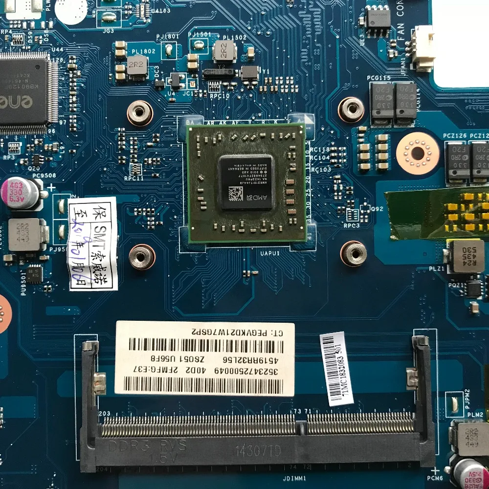 Отличная материнская плата 764265 501 для ноутбука HP 15 G со стандартным процессором DDR3