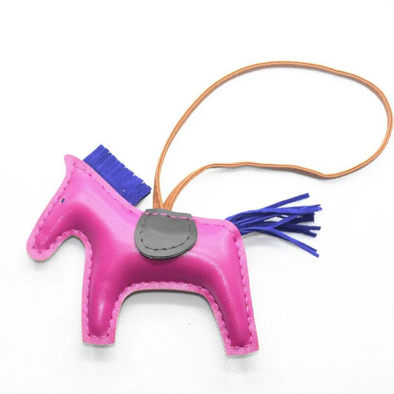 Luxury Brand Bag Charm Pendant Tassel Pu Leather Key chain Animal Horse Key Chains Car Keyring llaveros portachiavi PWK1314 Luxury Brand Bag Charm Pendant Tassel Pu Leather Key chain Animal Horse Key Chains Car Keyring llaveros portachiavi PWK1314