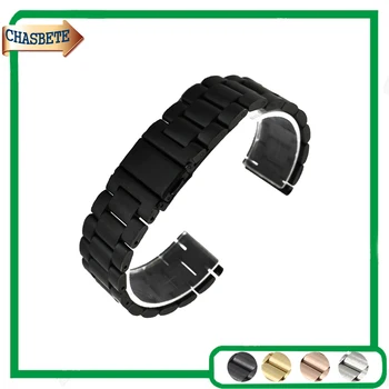 

Stainless Steel Watch Band for Panerai Luminor Radiomir 22mm 24mm 26mm Men Women Metal Strap Belt Wrist Loop Bracelet Black