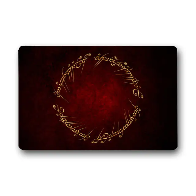 Us 18 52 35 Off Soft Rugs Carpet Mats For Living Room Kitchen Bedroom The Lord Of The Rings Non Slip Floor Mats Area Rug Doormat Home Supplies In