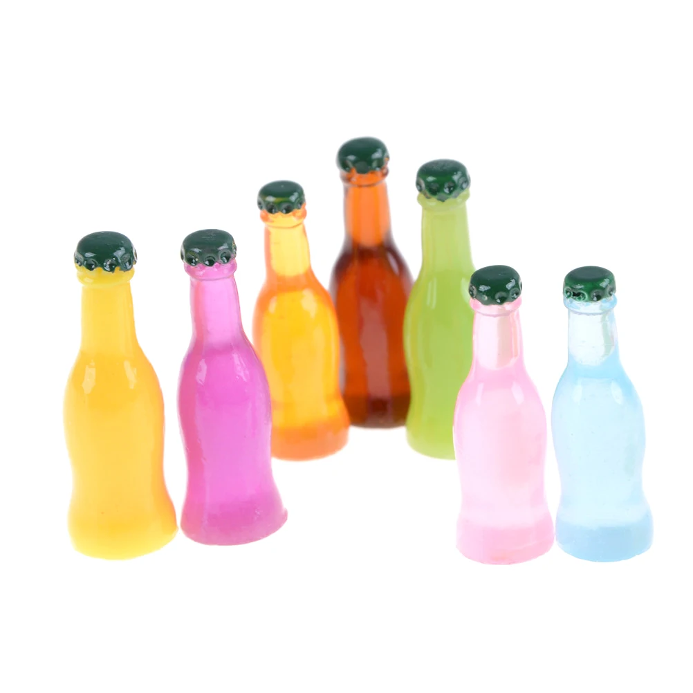 5pcs/set 112 Mini Drink Bottle Toys Decor Accessories Dollhouse