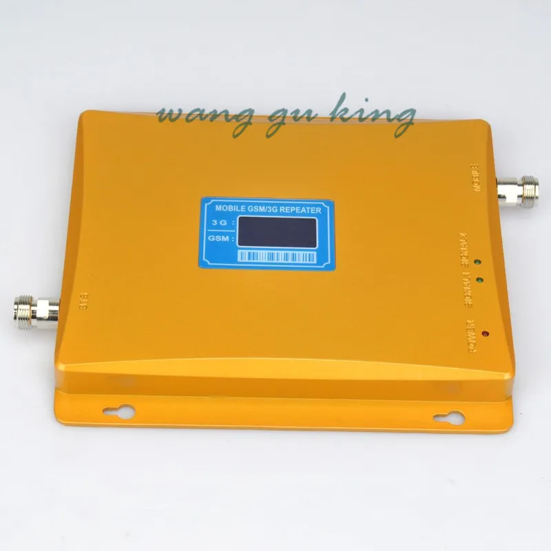 Новейший усилитель ЖК сигнала 2G 3G! Двухдиапазонный GSM 900 3G 2100 для мобильного