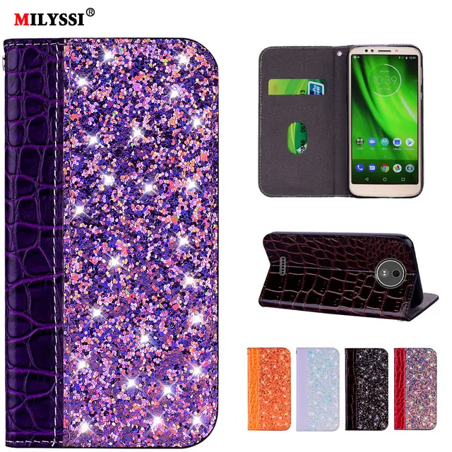 Special Offers Glittering PU Leather Flip Wallet Case for Motorola Moto C Plus E4 Plus G5S Plus G6 Play Automatic Magnetic Phone Case Special Offers Glittering PU Leather Flip Wallet Case for Motorola Moto C Plus E4 Plus G5S Plus G6 Play Automatic Magnetic Phone Case