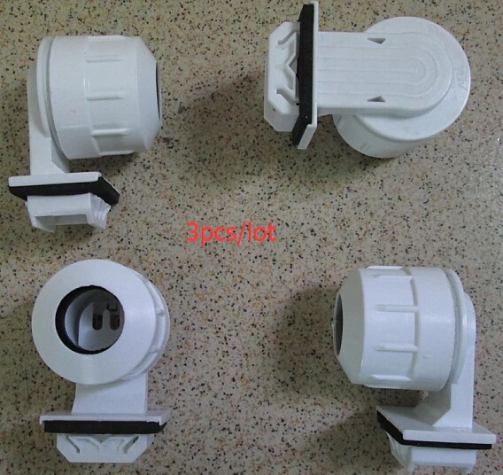 

3pcs Factory Waterproof T5 lamp holders and lamp bases socket