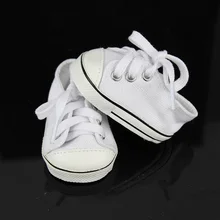 New White Sneaker Fit For 43cm Baby Born Zapf