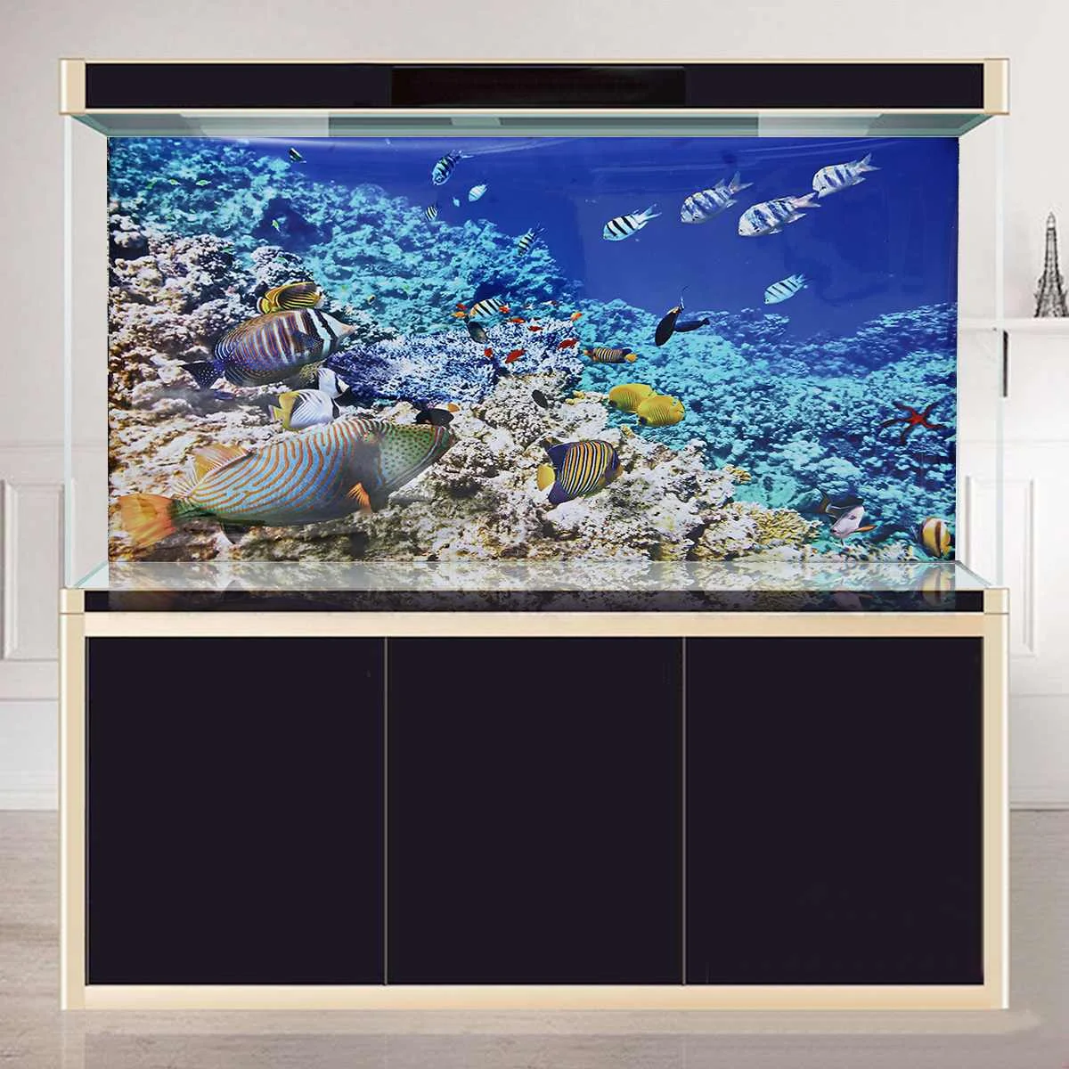 Самоклеющаяся пленка для аквариума. Самоклейка для аквариумов. Декорации для аквариума. Пленка для аквариума. Задний фон для аквариума.