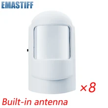 433 МГц Беспроводной интеллектуальный PIR датчик движения Senso для GSM PSTN домашняя сигнализация без антенны инфракрасный