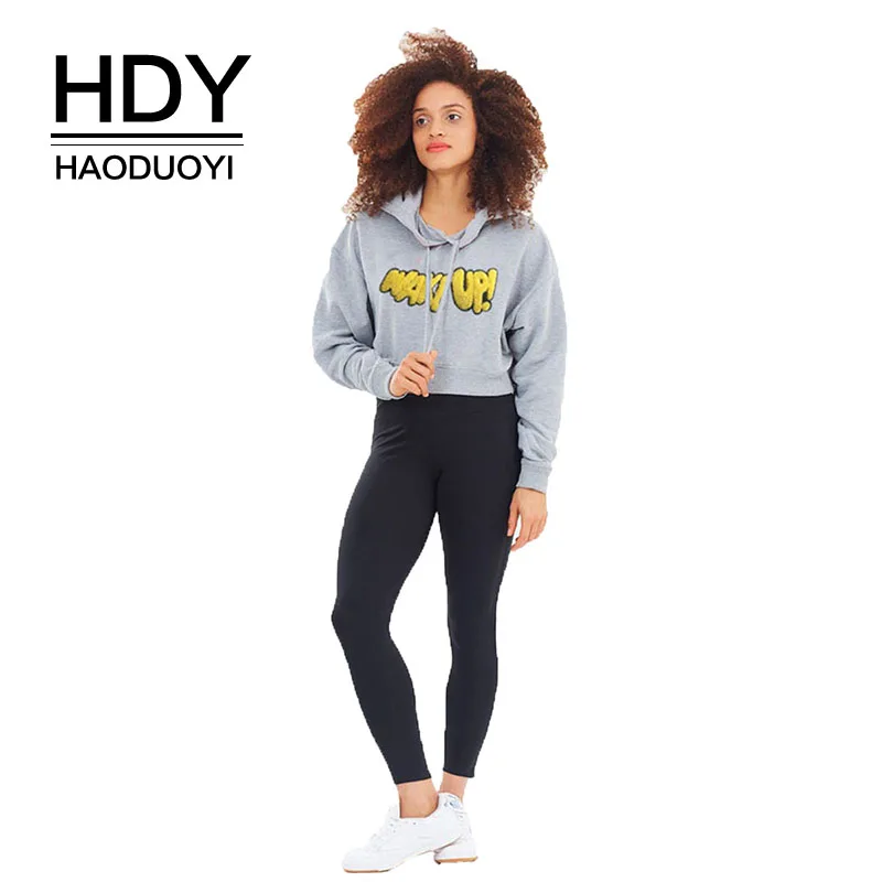 Спортивная Толстовка HDY Haoduoyi с вышивкой в европейском и американском стиле