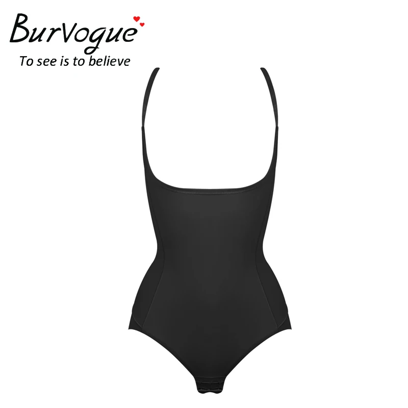 

Burvogue Slimming Underwear Bodysuit Women Seamless Tummy Control Underbust Slim Briefs Butt Lifter Modeling Strap Body Shapers