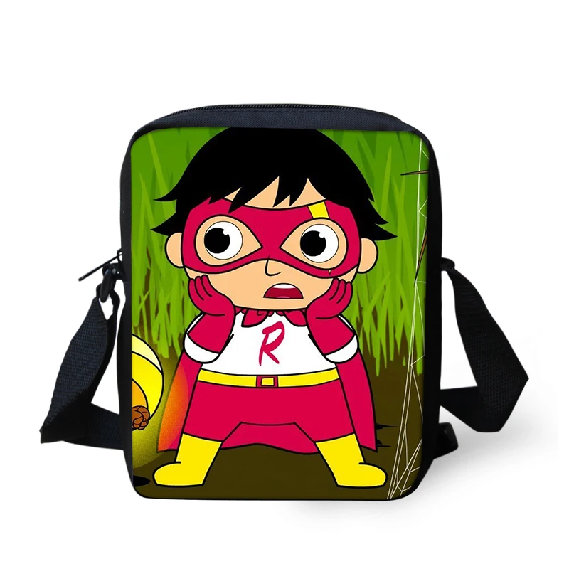 Thikin Ryan's World Shoulder школьная курьерская Книга сумка Детский кошелек школьная сумка через плечо сумки для книг для девочек Mochila Infantil