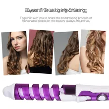 Электрический волшебный инструмент для укладки волос Rizador De Плойка для волос бигуди Ролик Pro спиральная щипцы для завивки палочка локон стайлер US Plug 25