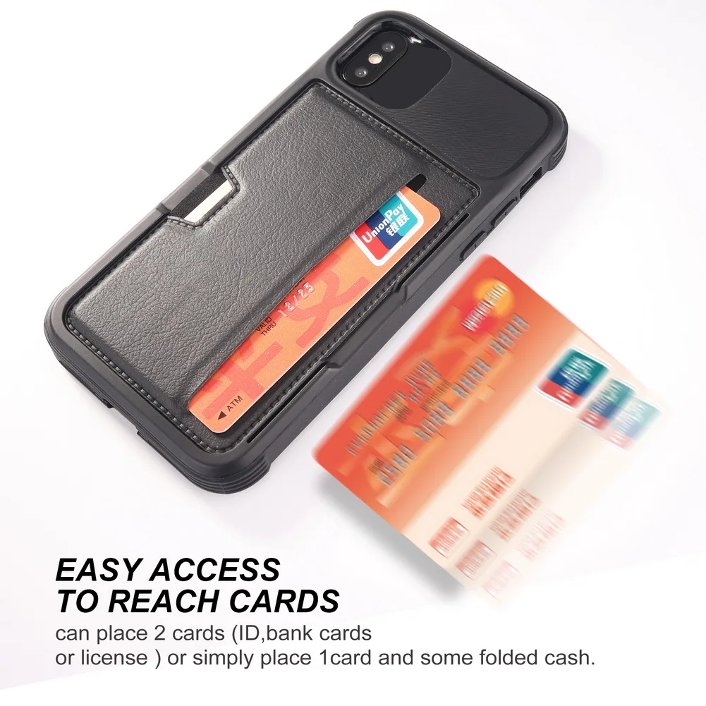 Buy Card Pocket Phone Cases For iphone 7 8 Case For
