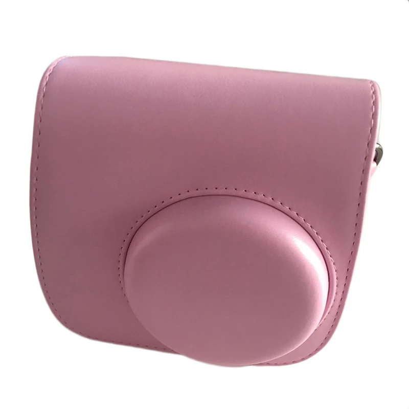 Leather Camera Bag Case Cover Pouch Protector Shoudler Bag For Polaroid Photo Camera For Fuji Fujifilm Instax Mini 8 NEW (28)