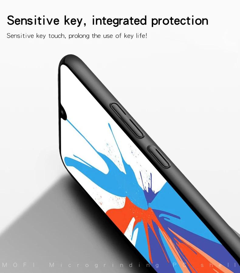 Для Huawei Y7 MOFI классический матовый PC жесткий защитный чехол для телефона для Huawei Y7 пластиковый чехол