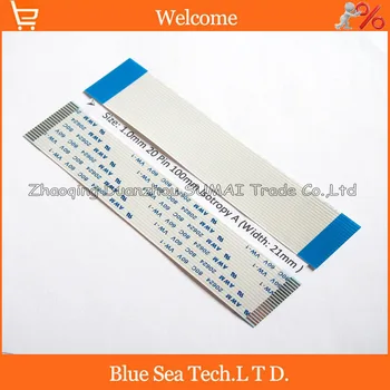 

100pcs/lot FFC/FPC Flexible Flat Cable 1.0mm pitch 20 pin 100mm Isotropy A or Anisotropy B cable,AWM 20624,80C 60V VW-1