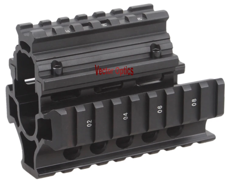 AK 74 Compact Quad Rail Handguard Acom 1