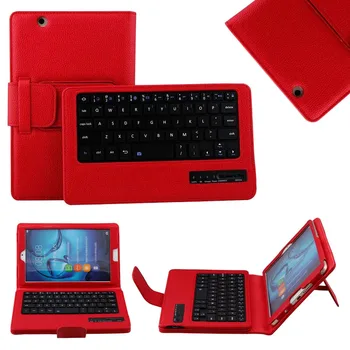 

Magnetically Detachable ABS Bluetooth Keyboard Portfolio PU Leather Case Cover For Huawei MediaPad M3 8.4 BTV-W09 BTV-DL09