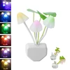 Novedad automático del Sensor de la lámpara LED de luces de noche 7 cambio de color de la UE nos enchufe luces de iluminación de decoración de dormitorio de los niños ► Foto 1/6