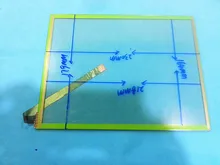 Original 10.4 inch touch screen digitizer 230mm*179mm 10 wire resistive of T404 1 touch screen panel glass