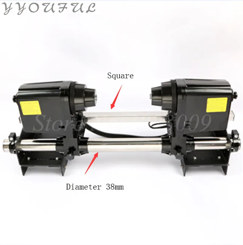 

Powerful large format plotter Roland Mimaki Mutoh Allwin Xuli Twinjet roller take up system double motor for Epson DX5 DX7 head