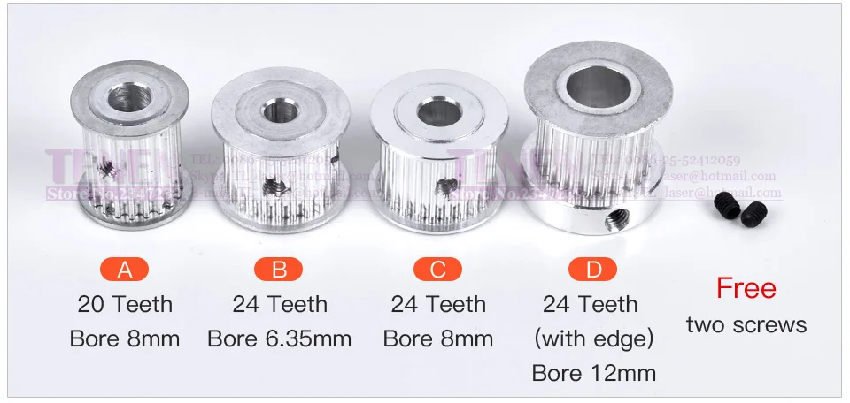 Зубчатый Шкив HTD 3 м 20/24 ширина зубьев 15 мм диаметр 8/12 синхронный зубчатый шкив с винтовым Алюминиевым для деталей 3d принтера